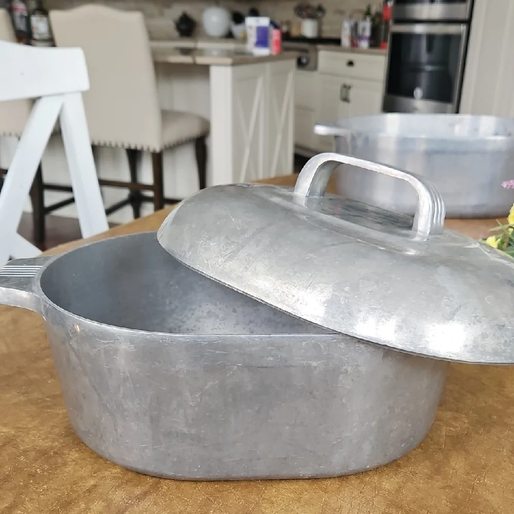 Magnalite Vintage  Cookware Roasting Pan with Lid - Picture 3 of 9
